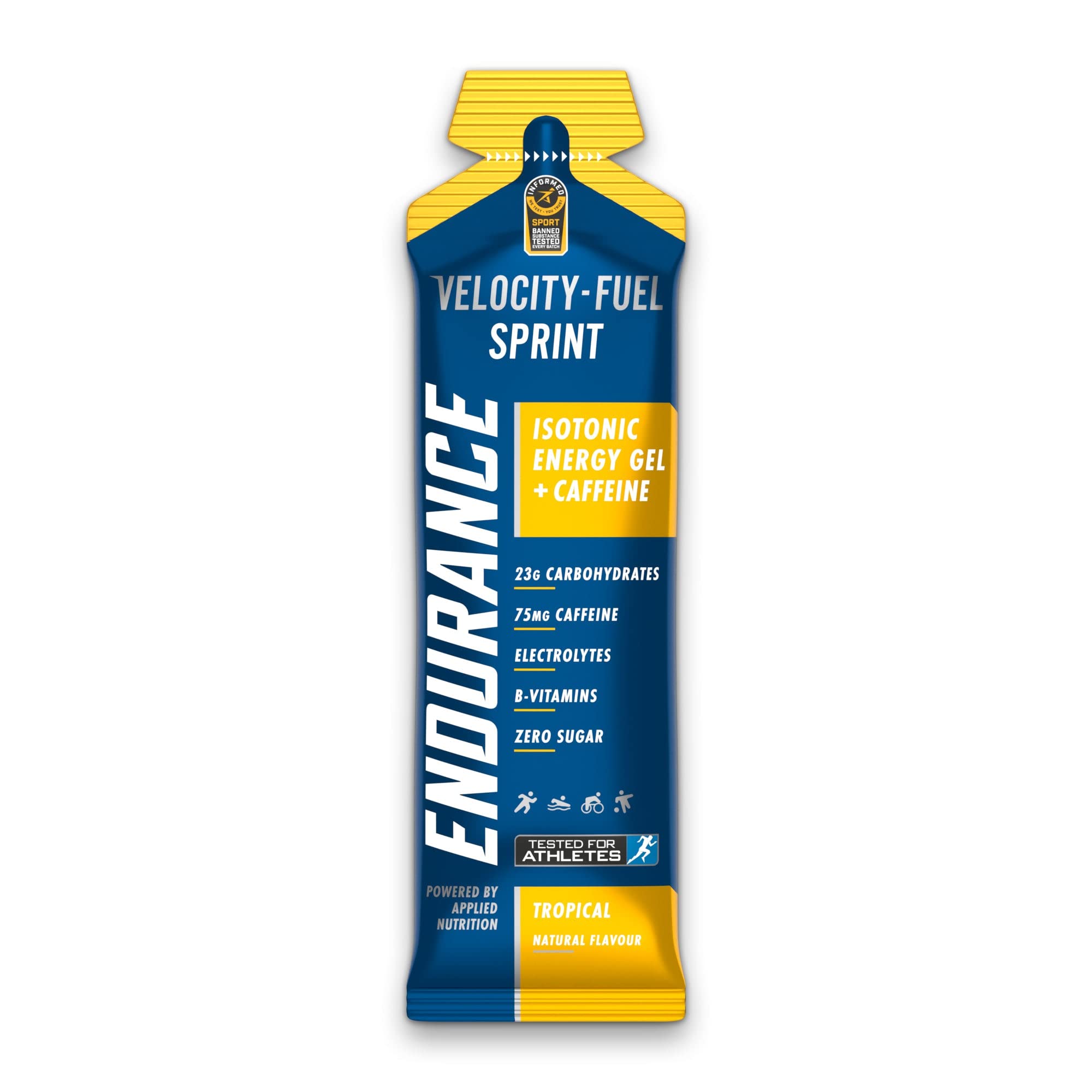 Applied Nutrition Endurance Velocity Sprint Gel - Energy Gels