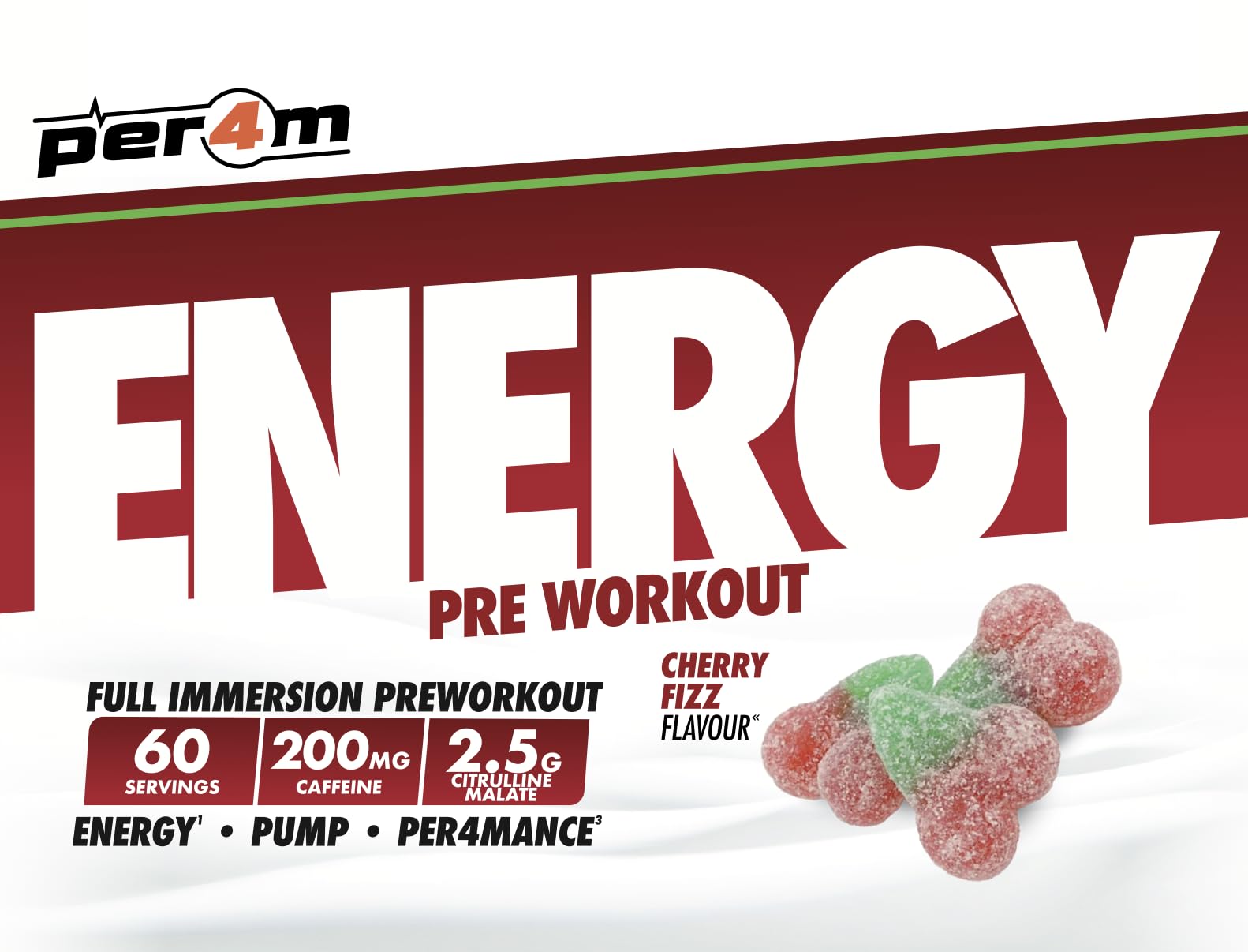 Per4m Energy Pre Workout - Pre-Workout Powder