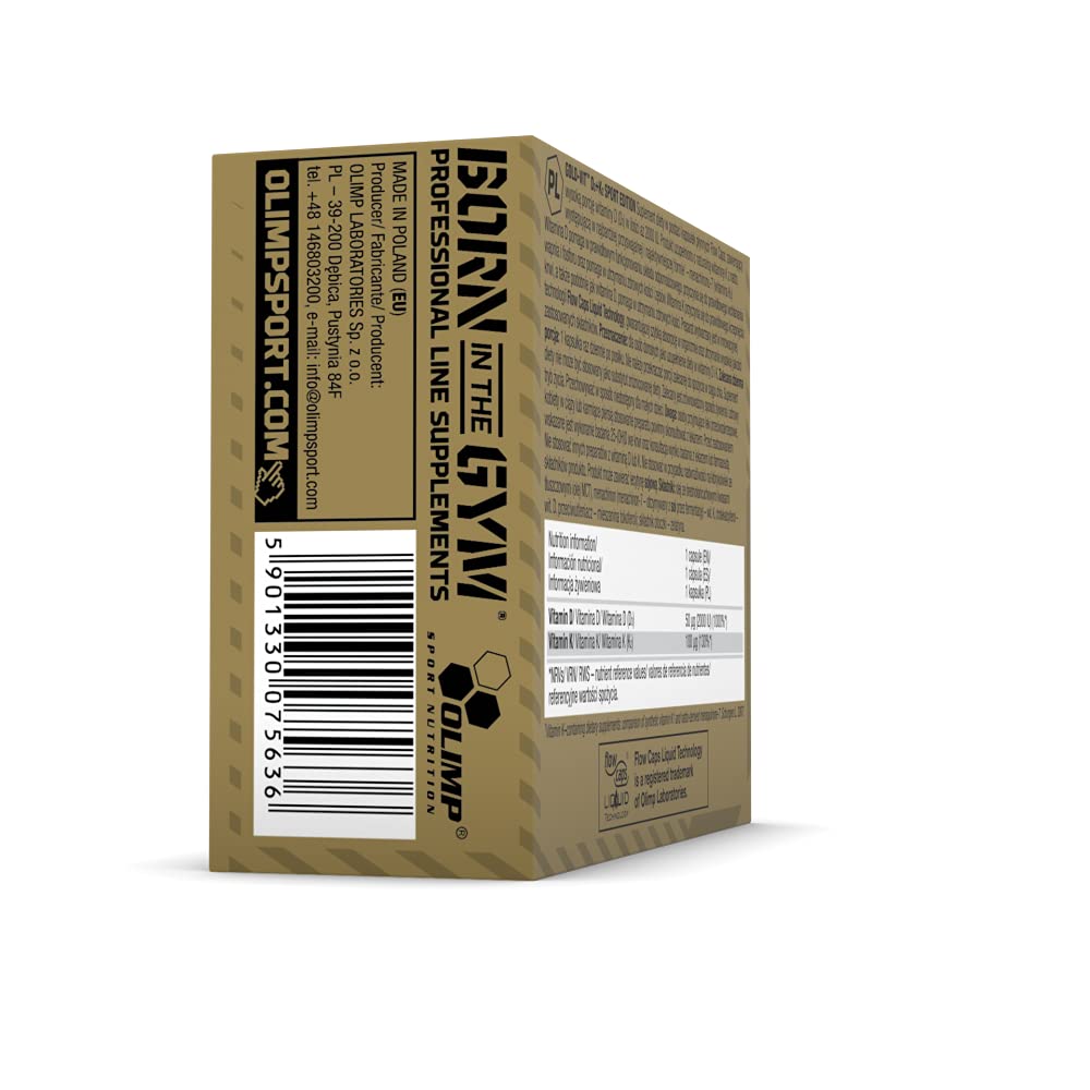 Olimp Sport Nutrition Gold Vit D3 + K2 - 60 Caps