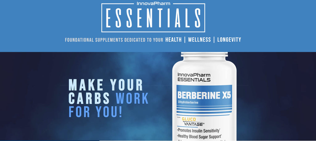 Innovapharm Berberine X5 - 90 Caps - Berberine Capsules