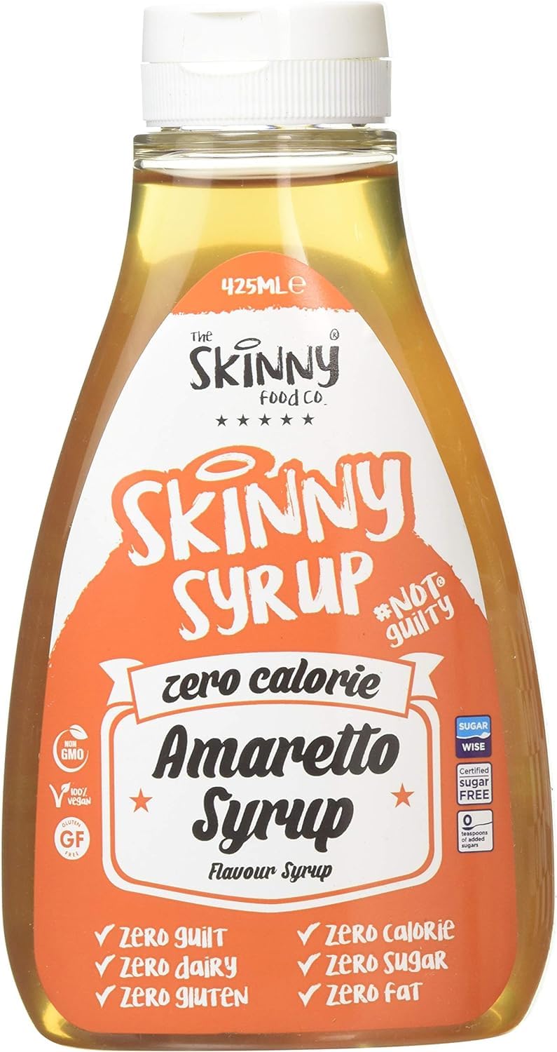 The Skinny Food Co Zero Calorie Syrup - 425ml / Amaretto - Convenience CON001