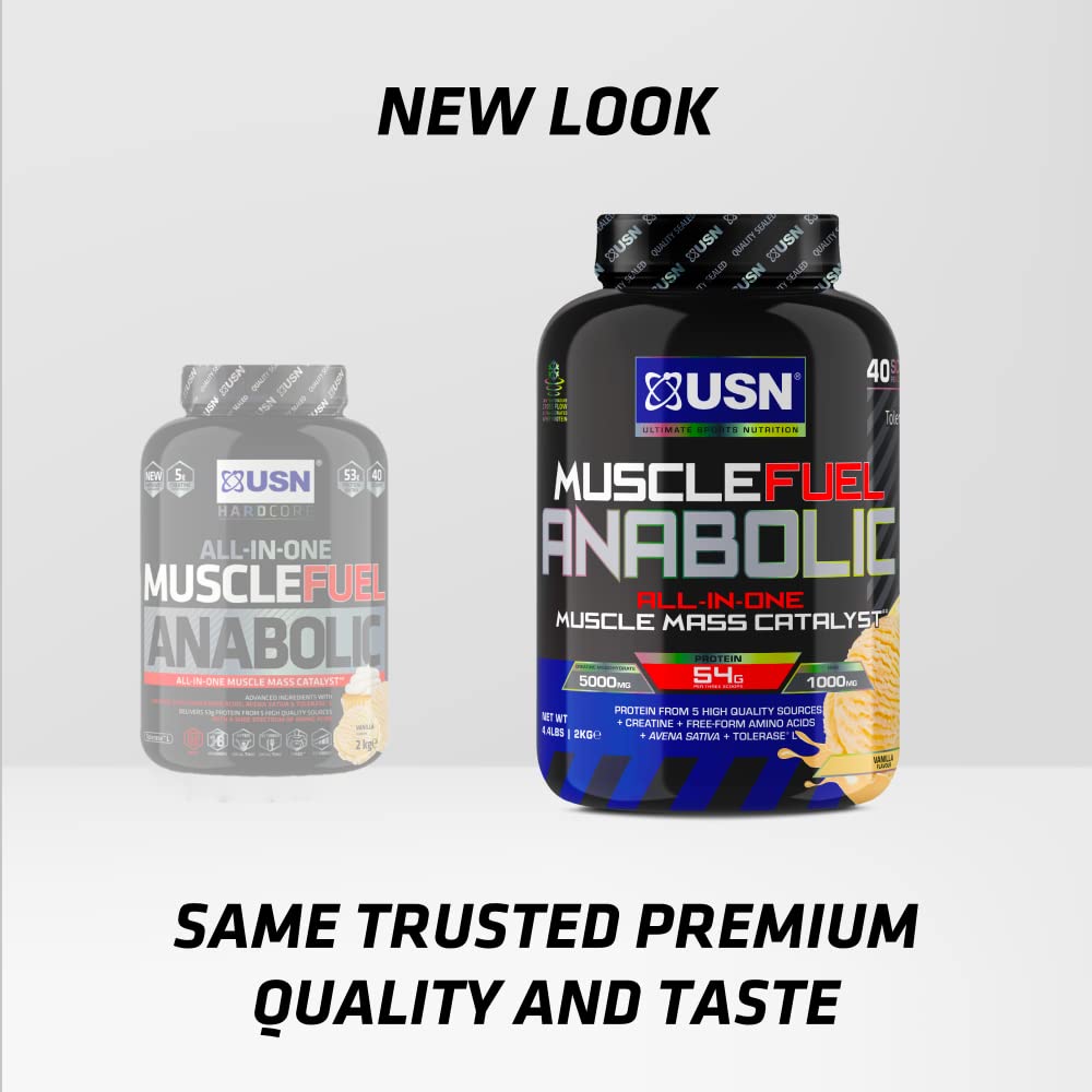USN Muscle Fuel Anabolic - All-In-One Gainer Powder