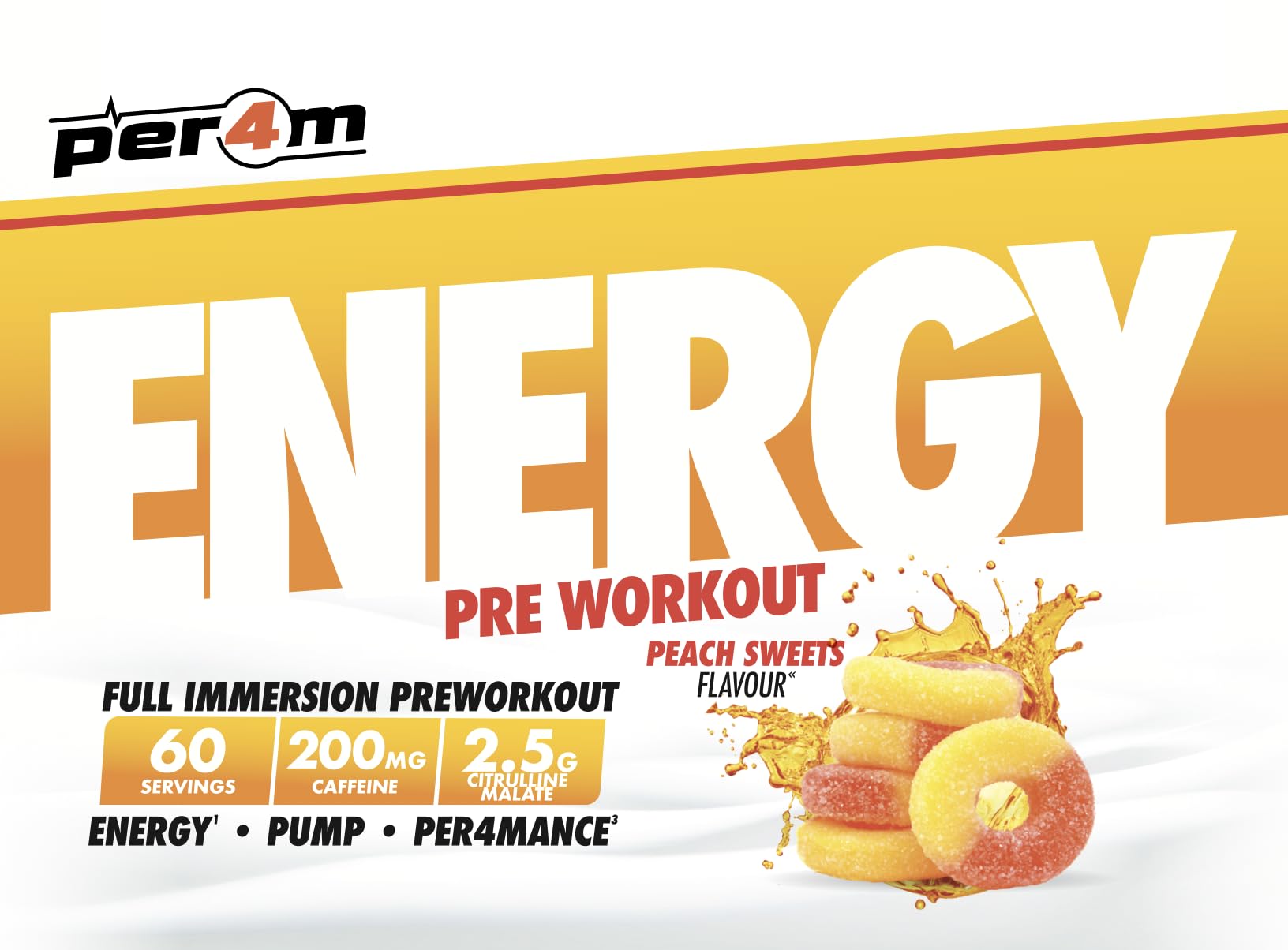 Per4m Energy Pre Workout - Pre-Workout Powder