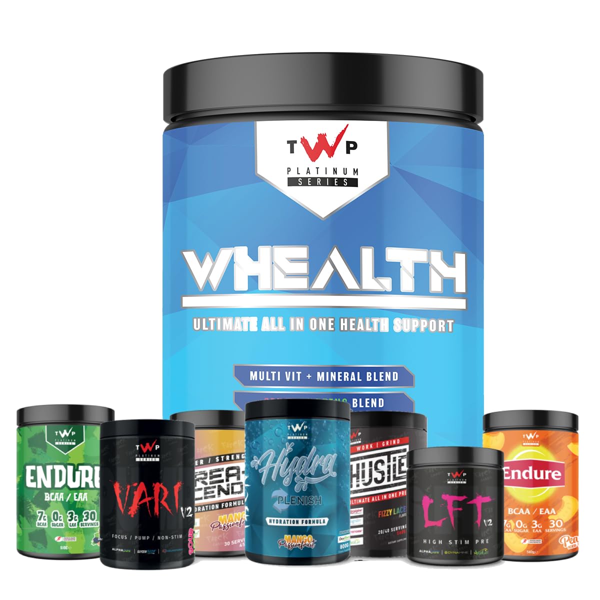 TWP WHEALTH 300 Caps - Combination Multivitamins & Minerals