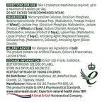 Natures Aid Digestive Enzyme Complex (with Betaine HCI) - 60 Tabs - Digestion Support Capsules