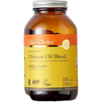 Udo’s Choice Ultimate Oil Blend Caps with Omega 3-6-9 food supplement capsules