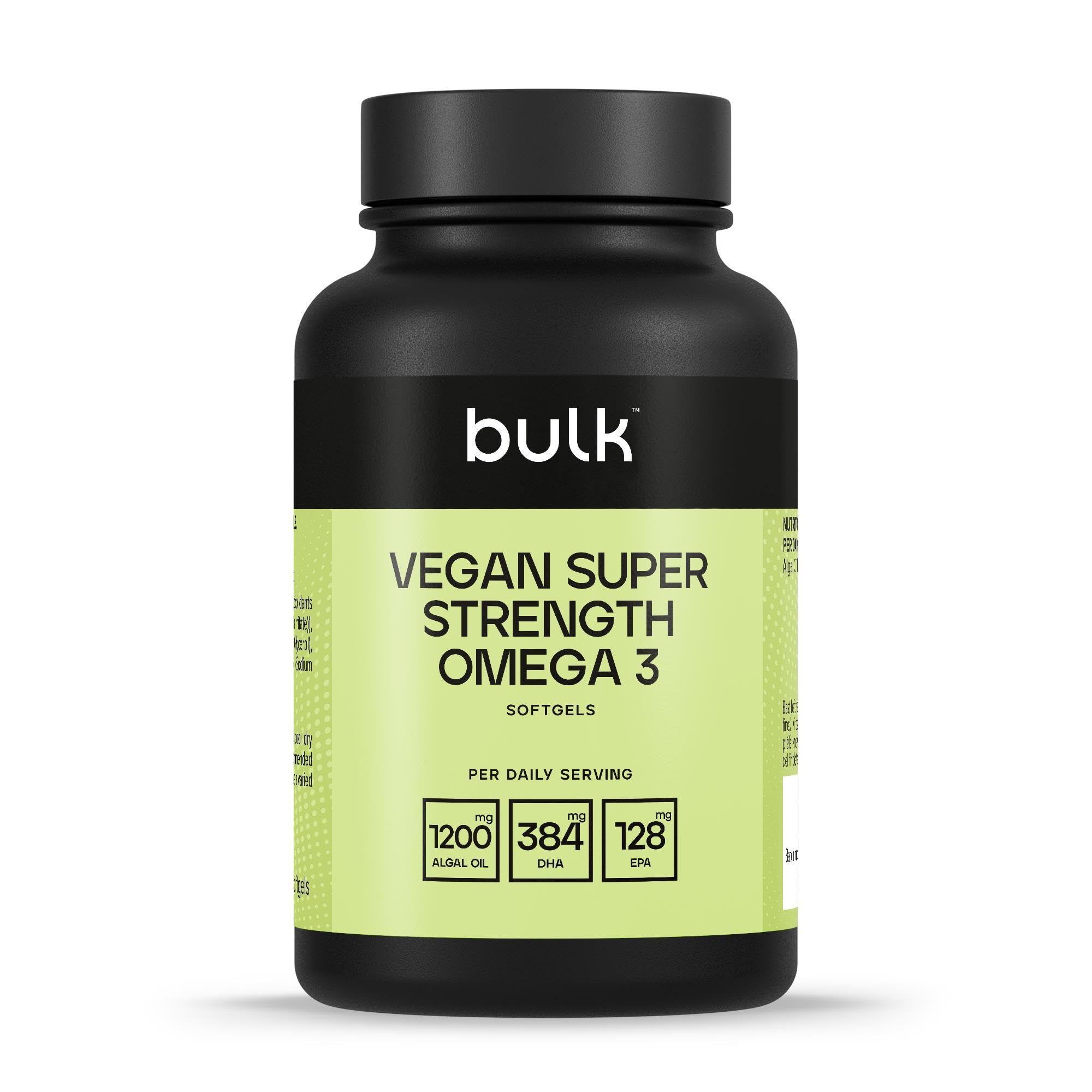Bulk Vegan Super Strength Omega 3