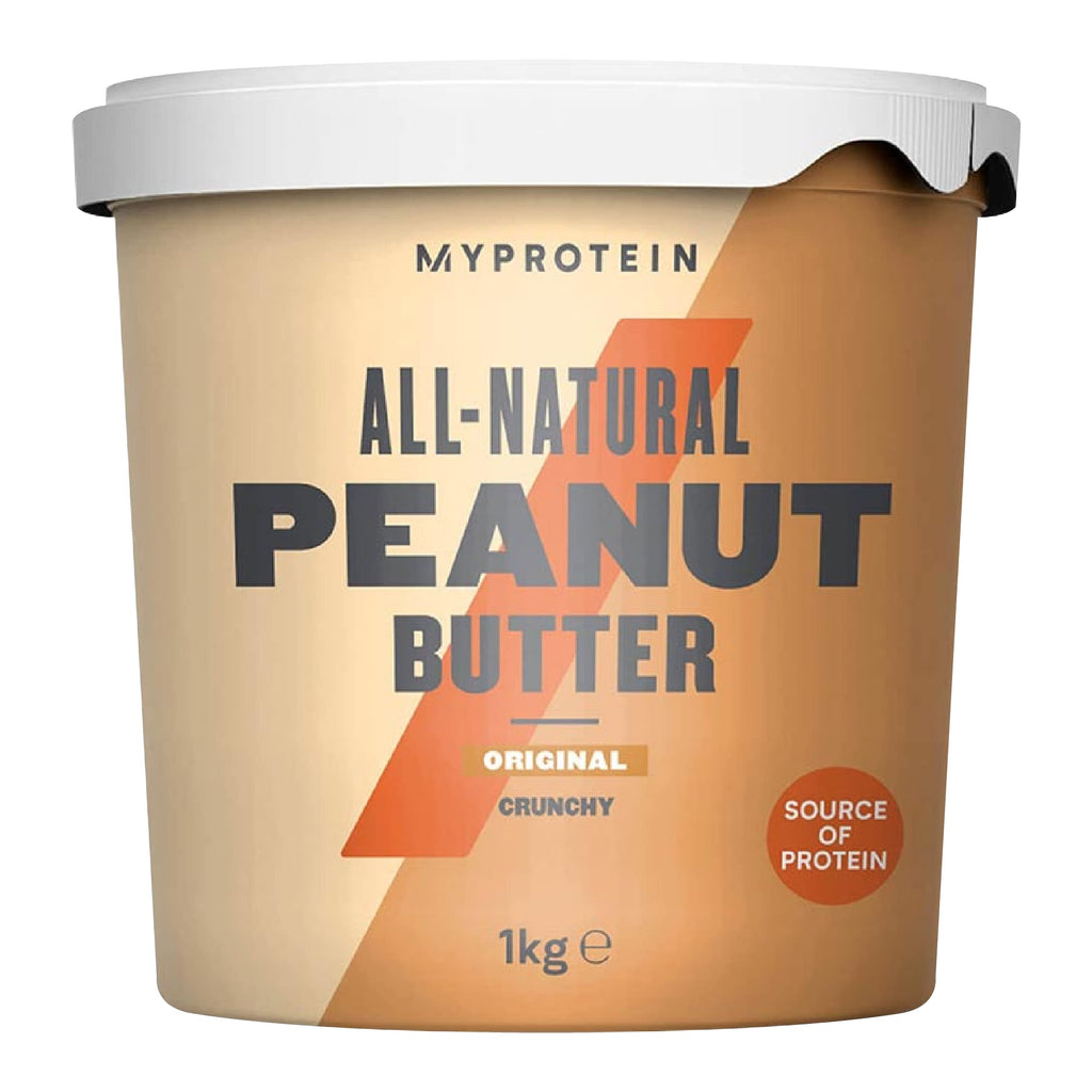 MyProtein All-Natural Peanut Butter 1kg Crunchy - Peanut Spread