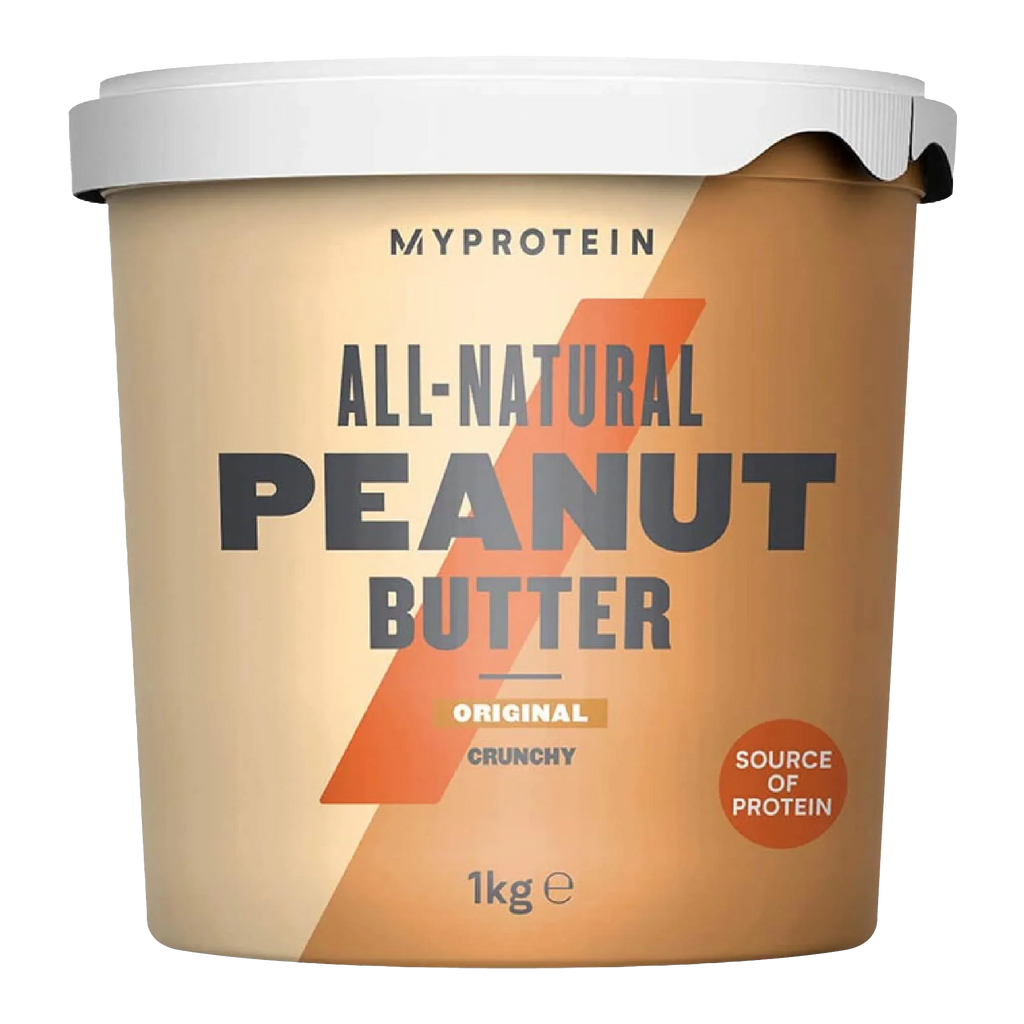 MyProtein All-Natural Peanut Butter 1kg Crunchy - Peanut Spread