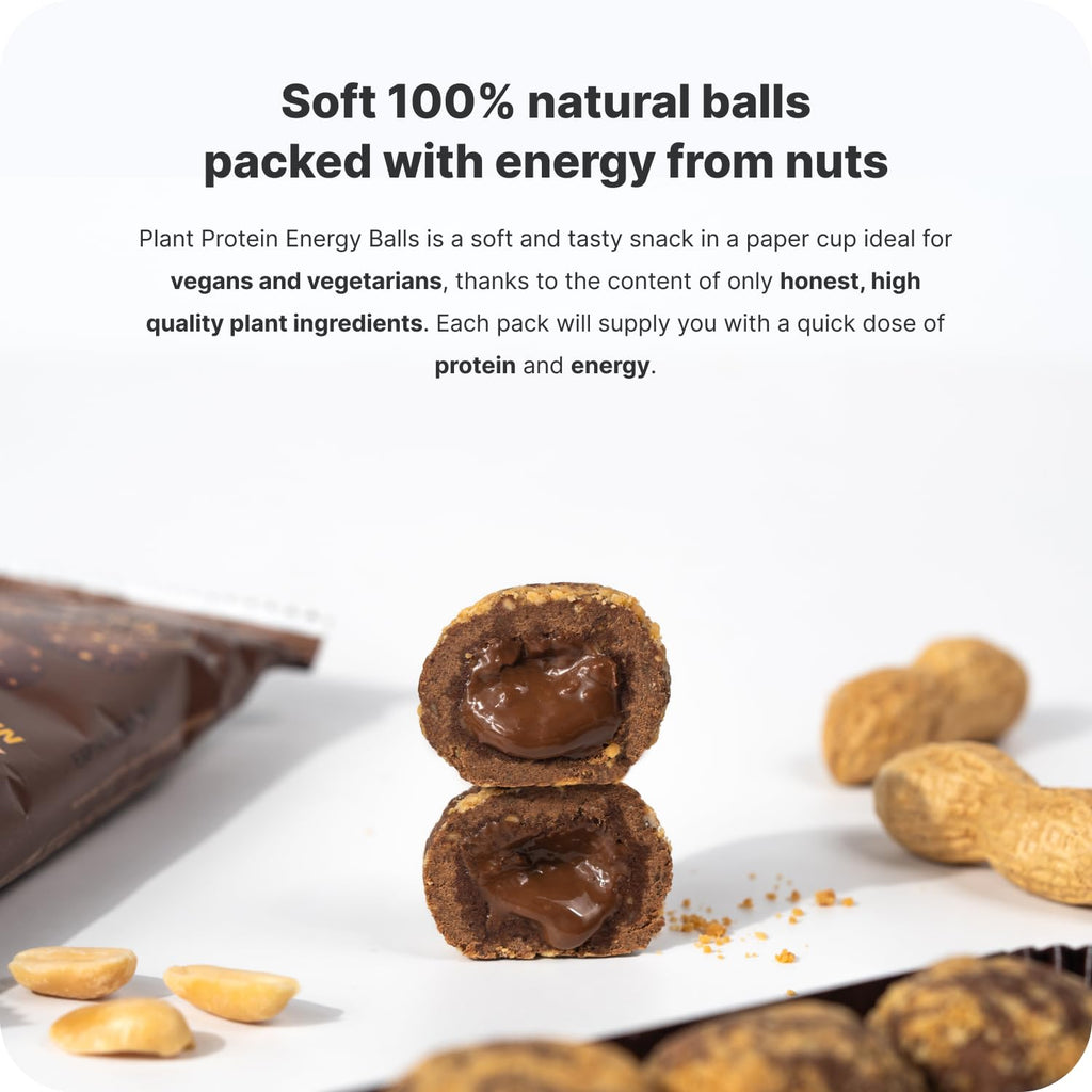 Vilgain Organic Plant Protein Energy Balls 15 x 45g