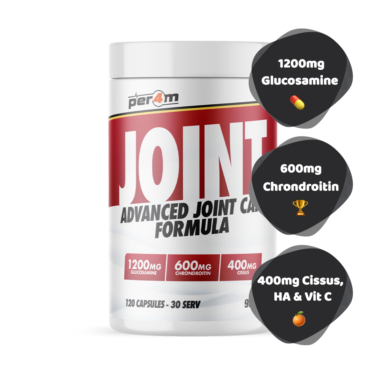 Per4m Joint - 120 Caps - Vitamins & Minerals VIT001