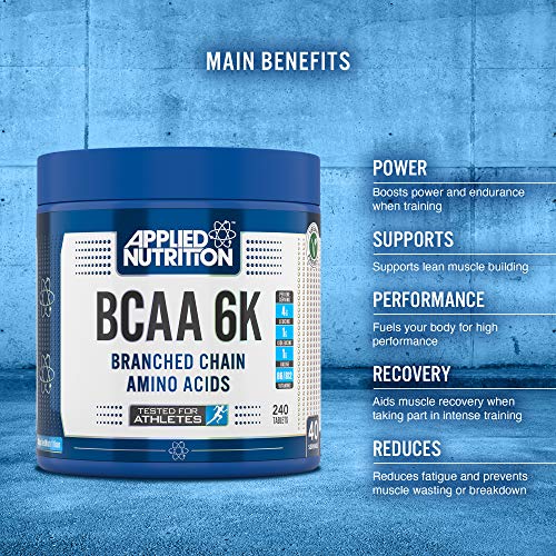 Applied Nutrition BCAA 6K 4:1:1 - 300 Caps - Amino Acids Capsules