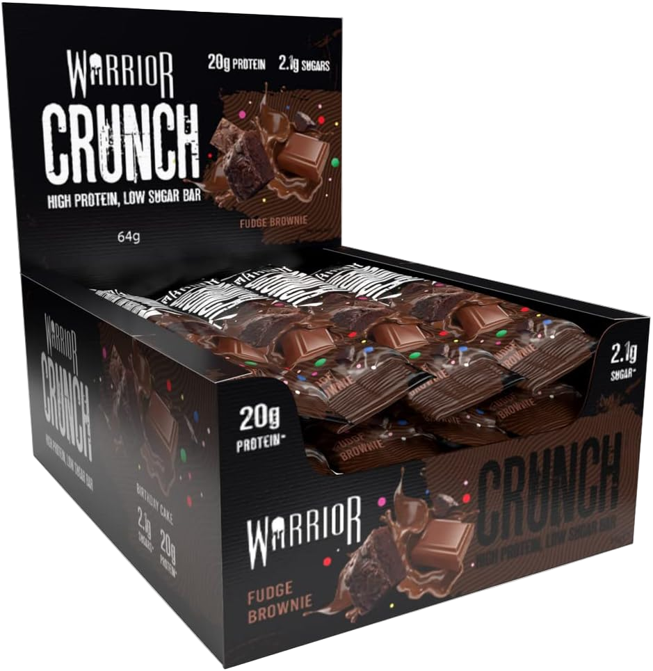 Warrior Crunch Bars - MyGymSupplements