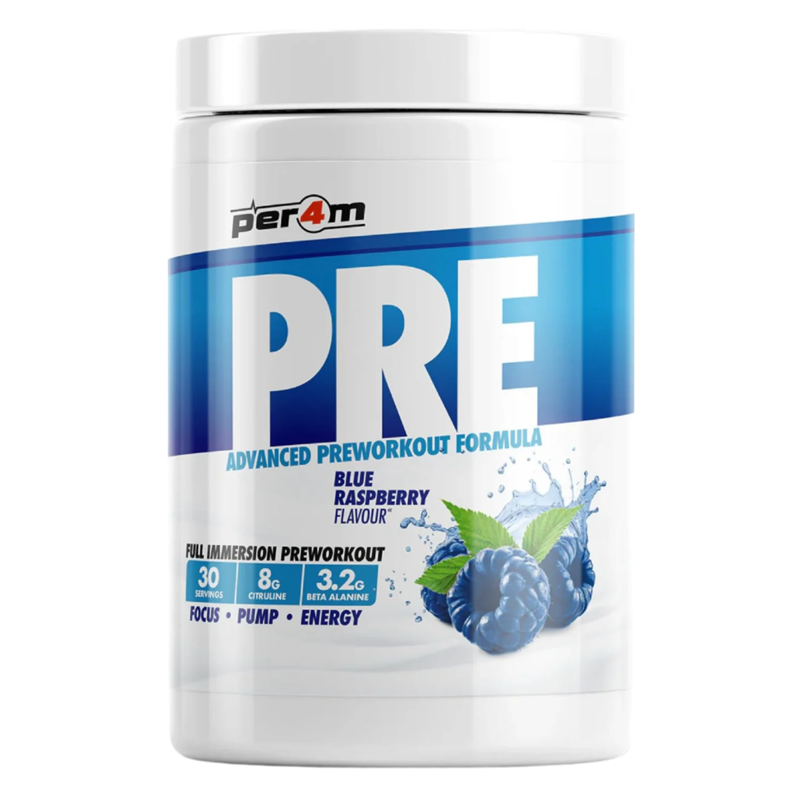 Per4m Pre - 570g / Blue Raspberry - Beta-Alanine