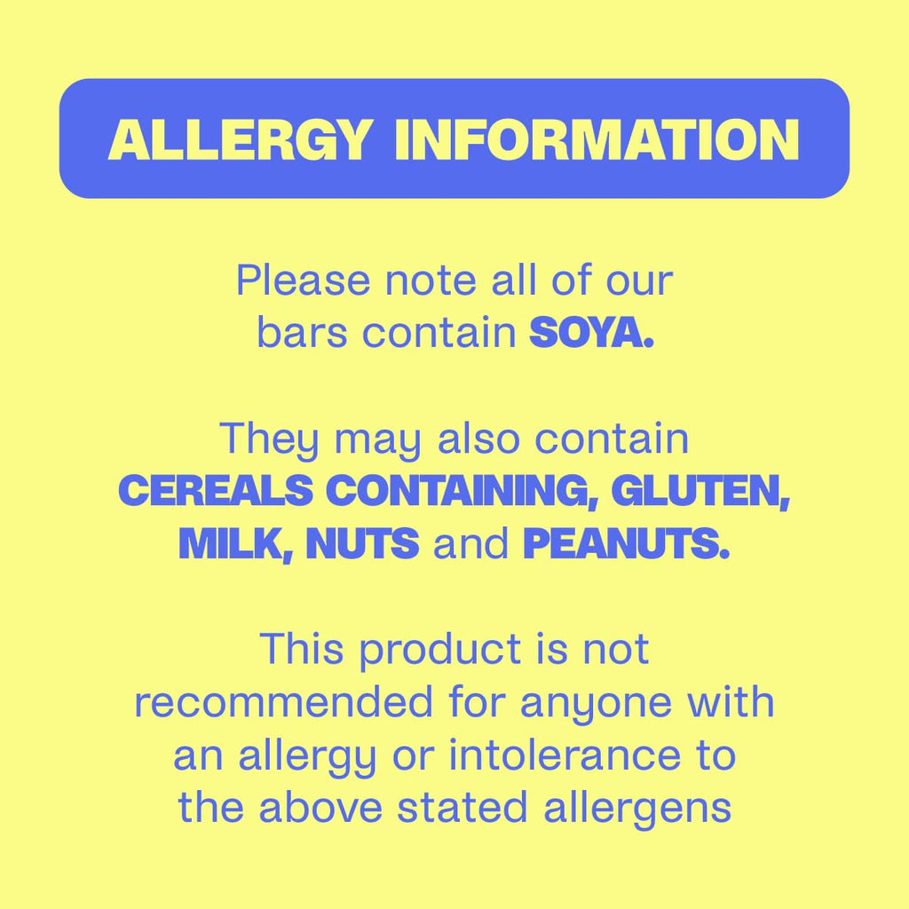 Allergy info for Misfits Plant-Based Protein Bar, a tasty plant-based protein bar