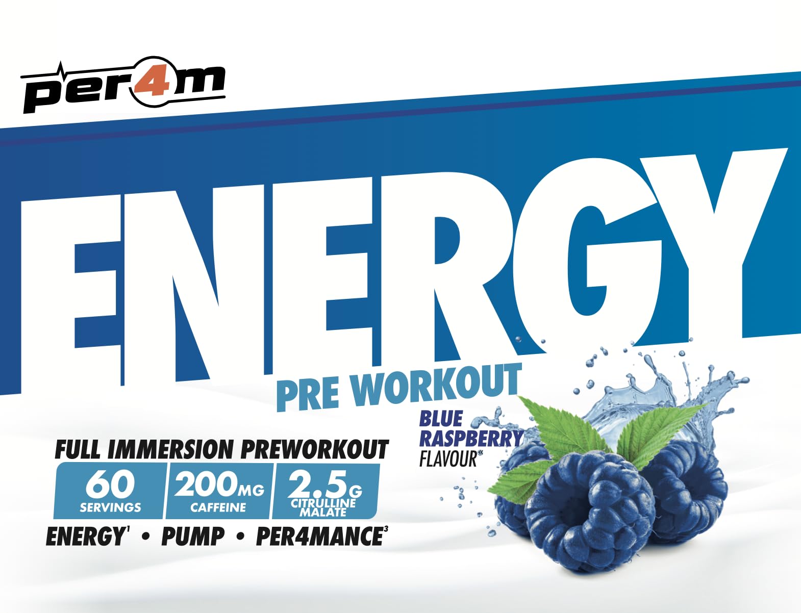 Per4m Energy Pre Workout - Pre-Workout Powder