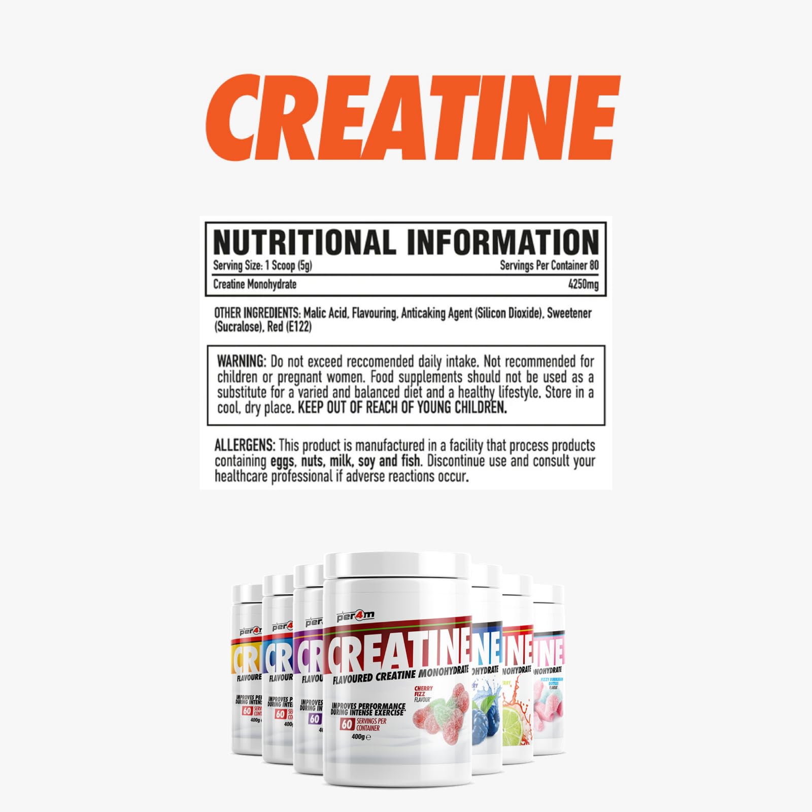 Per4m Creatine - Creatine Powder