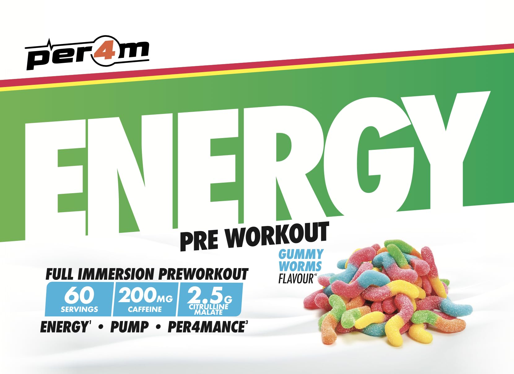 Per4m Energy Pre Workout - Pre-Workout Powder