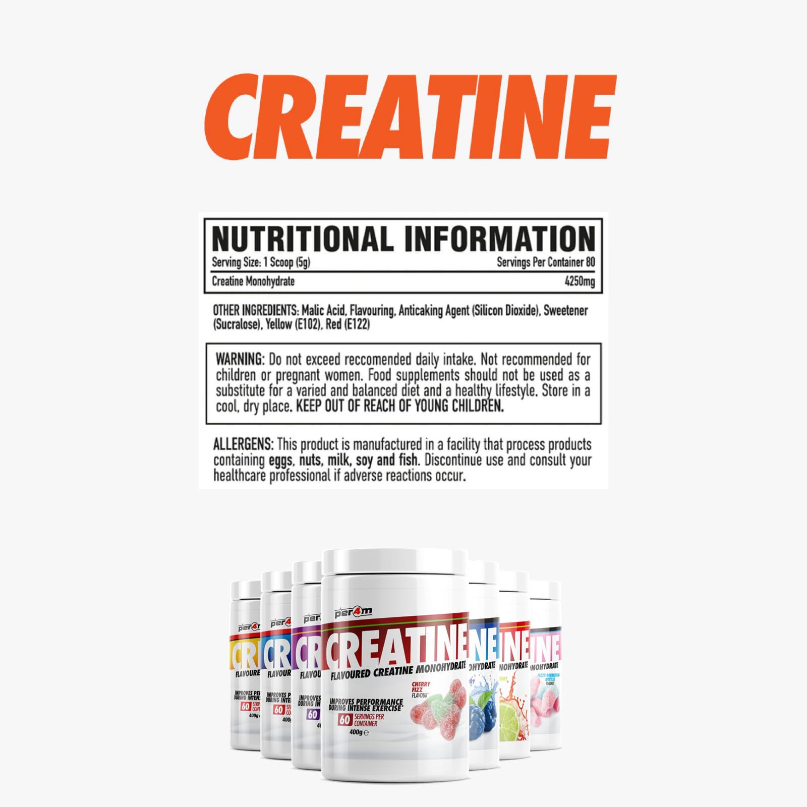 Per4m Creatine - Creatine Powder