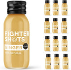 Fighter Shots - 12x60ml / Ginger - Immunity Support Shots