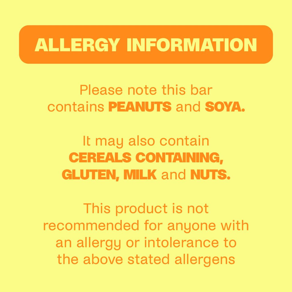 Allergy info for Misfits Plant-Based Protein Bar, a tasty plant-based protein bar