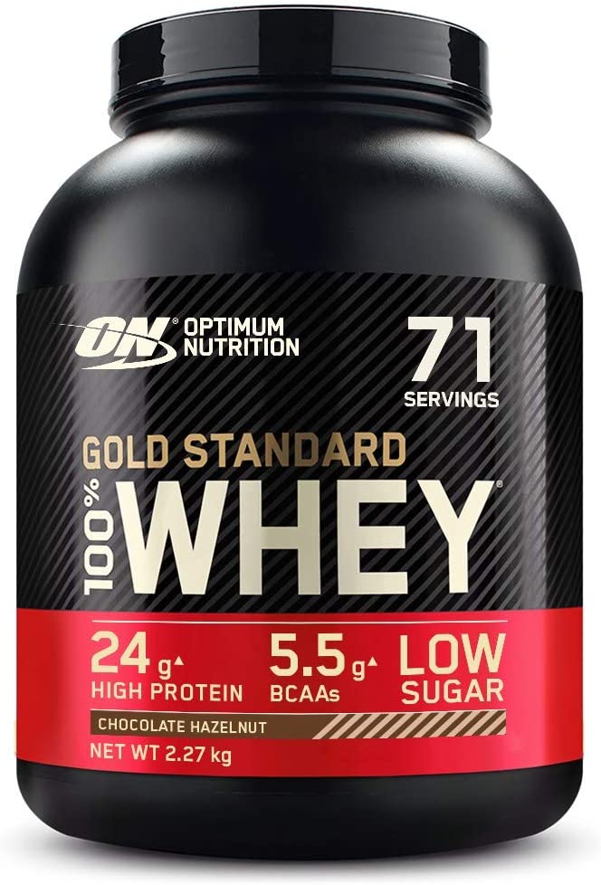 Optimum Nutrition Gold Standard 100% Whey - 2.27kg / Chocolate Hazelnut - Whey Protein Powder
