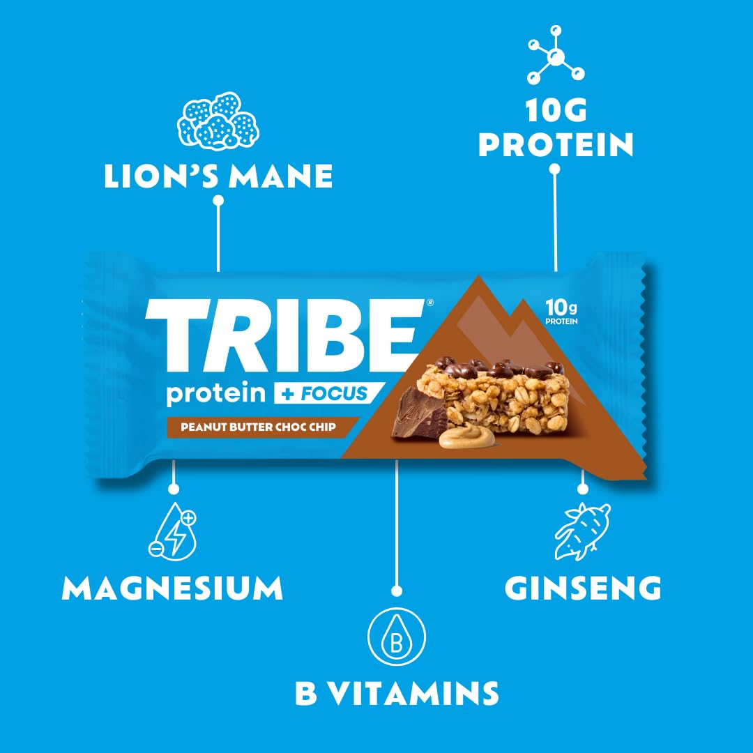 Tribe Protein + Focus Flapjack - Protein Flapjacks