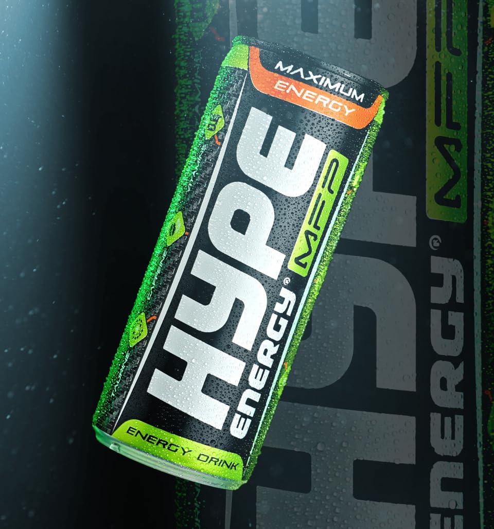 HYPE MFP Maxi Power - 24x250ml / Energy Drink - Pre-Workout Ready-to-Drinks