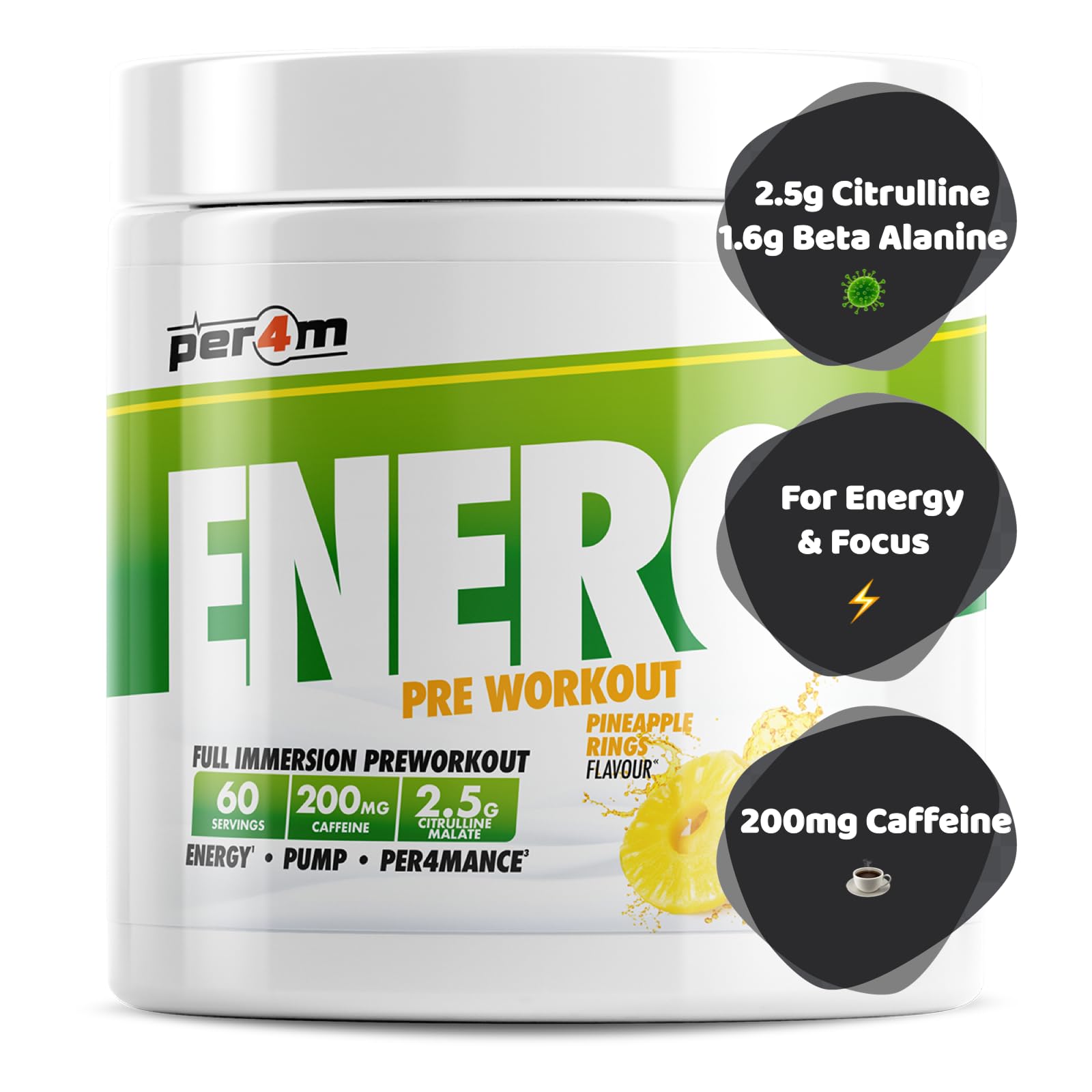 Per4m Energy Pre Workout - Pre-Workout Powder