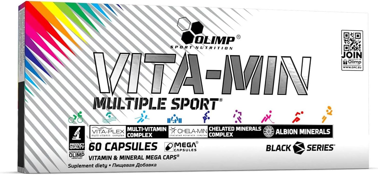 Olimp Sport Nutrition Vita-Min Multiple Sport - 60 Caps - Vinegar Capsules