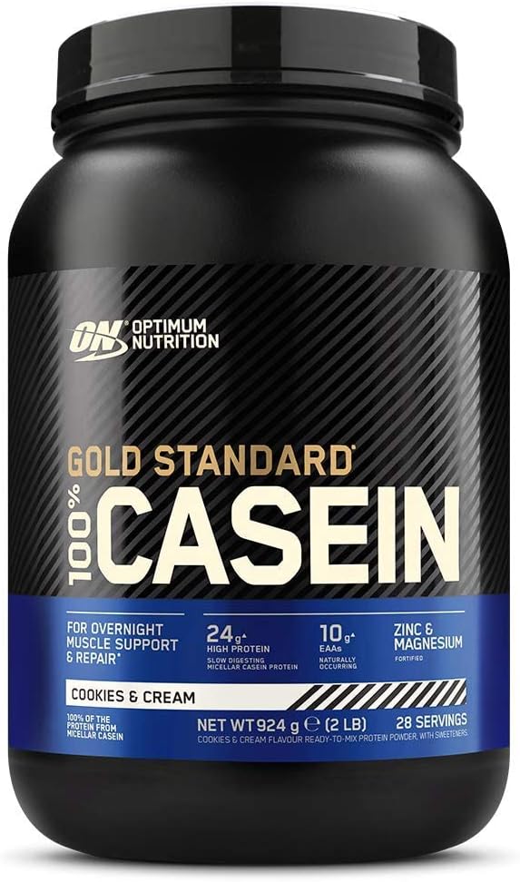 Optimum Nutrition Gold Standard 100% Casein Creamy - Micellar Casein Protein Powder