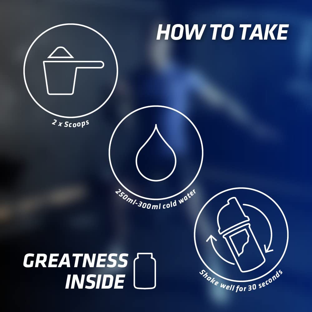 Instructions for preparing USN Diet Fuel Ultralean meal replacement shake high protein calorie control