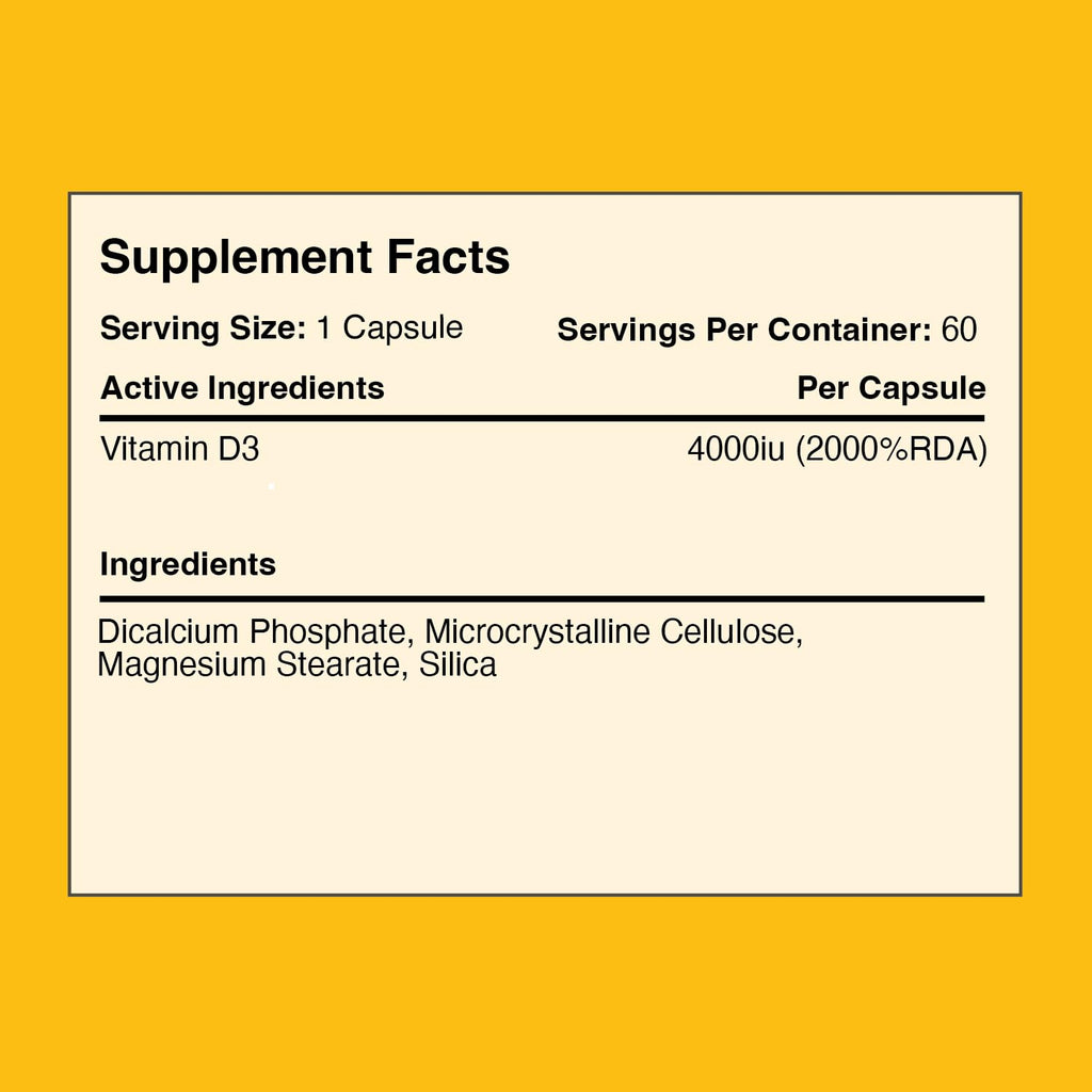 Warrior Core Vitamin D3