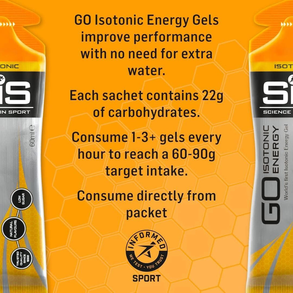 SIS Isotonic Gels - Energy Gels