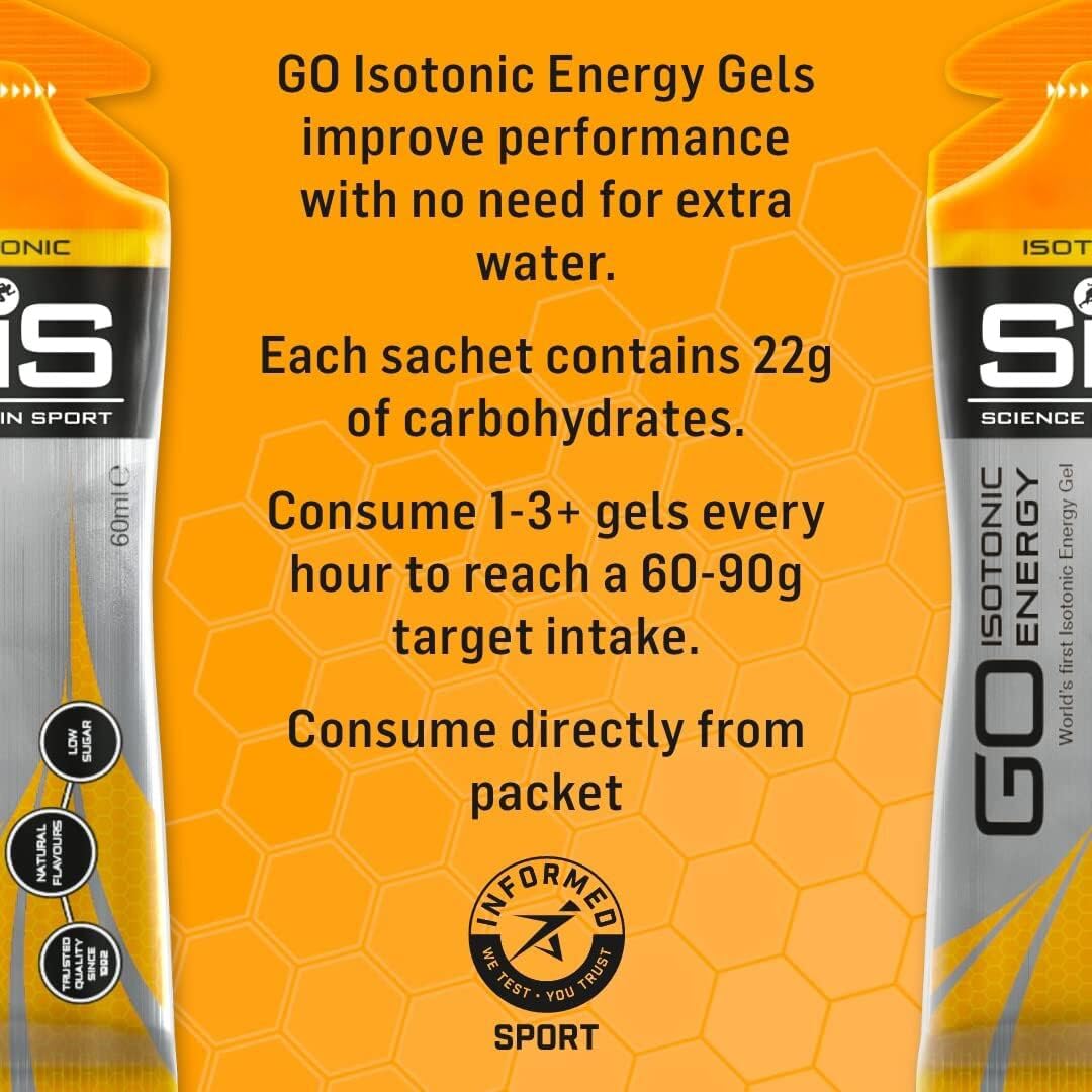 SIS Isotonic Gels - Energy Gels