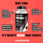 MaxiNutrition MAX-ZMA - 90 Caps - ZMA Capsules