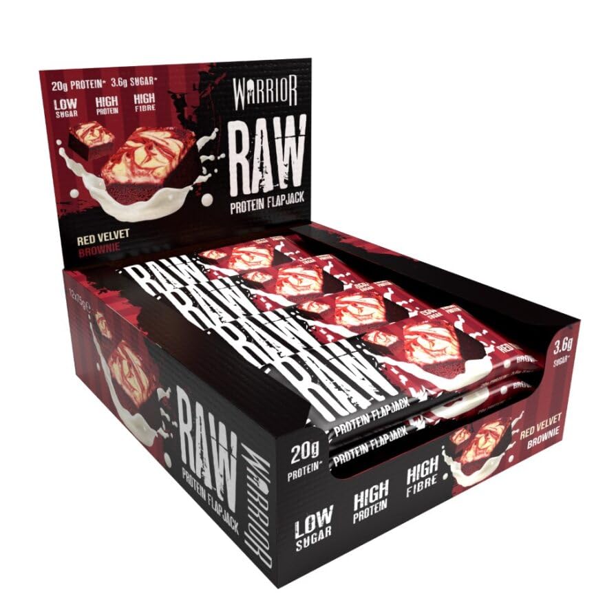 Warrior Raw Protein Flapjack - Protein Flapjacks