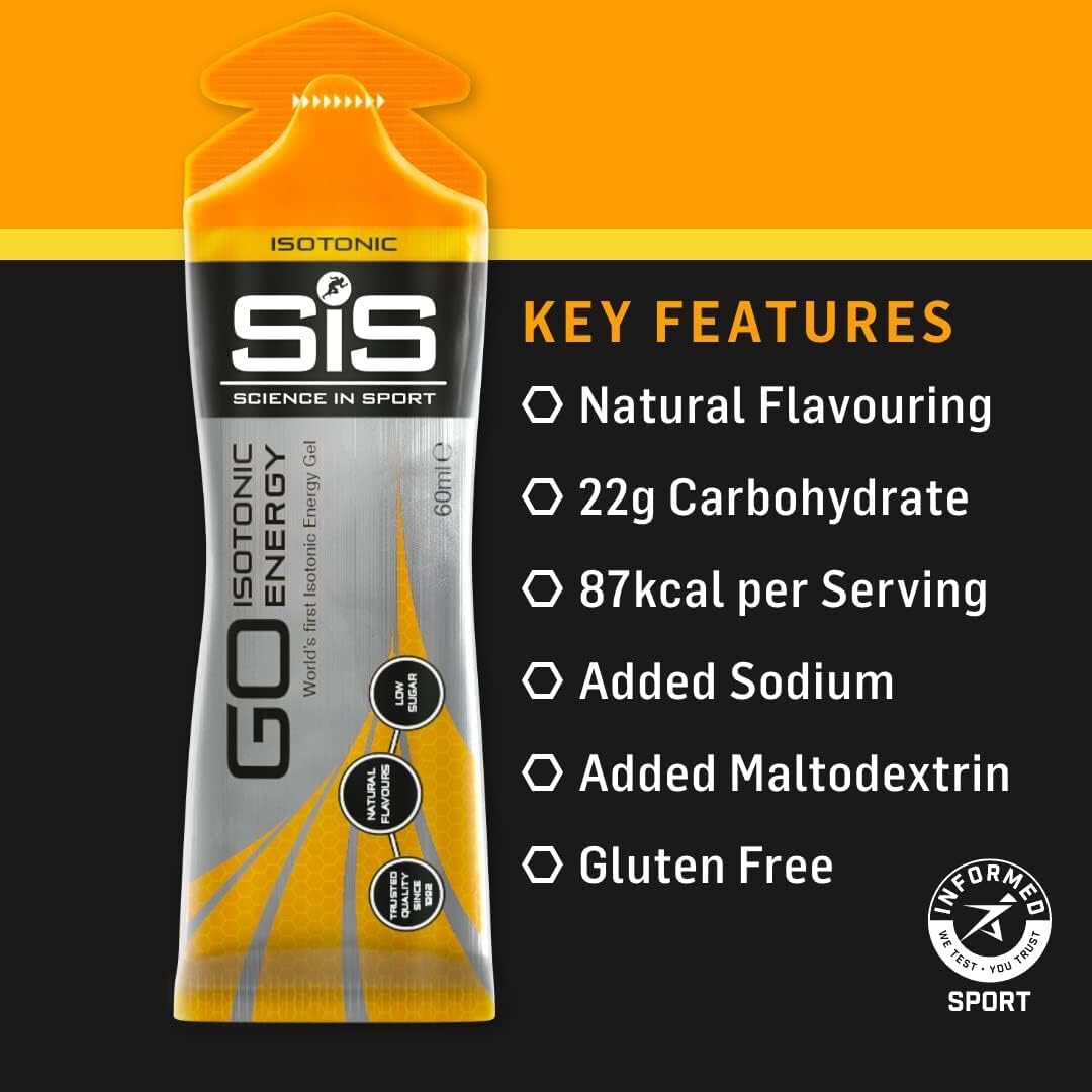 SIS Isotonic Gels - Energy Gels