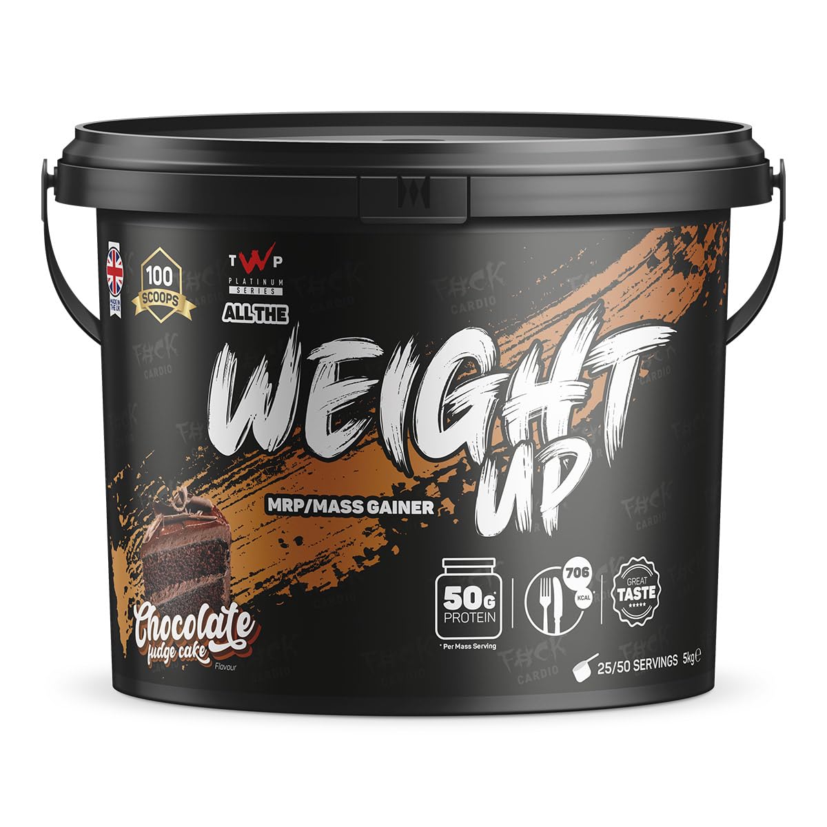 TWP All The Weight Up 5kg Vanilla Cheesecake - Protein Blends