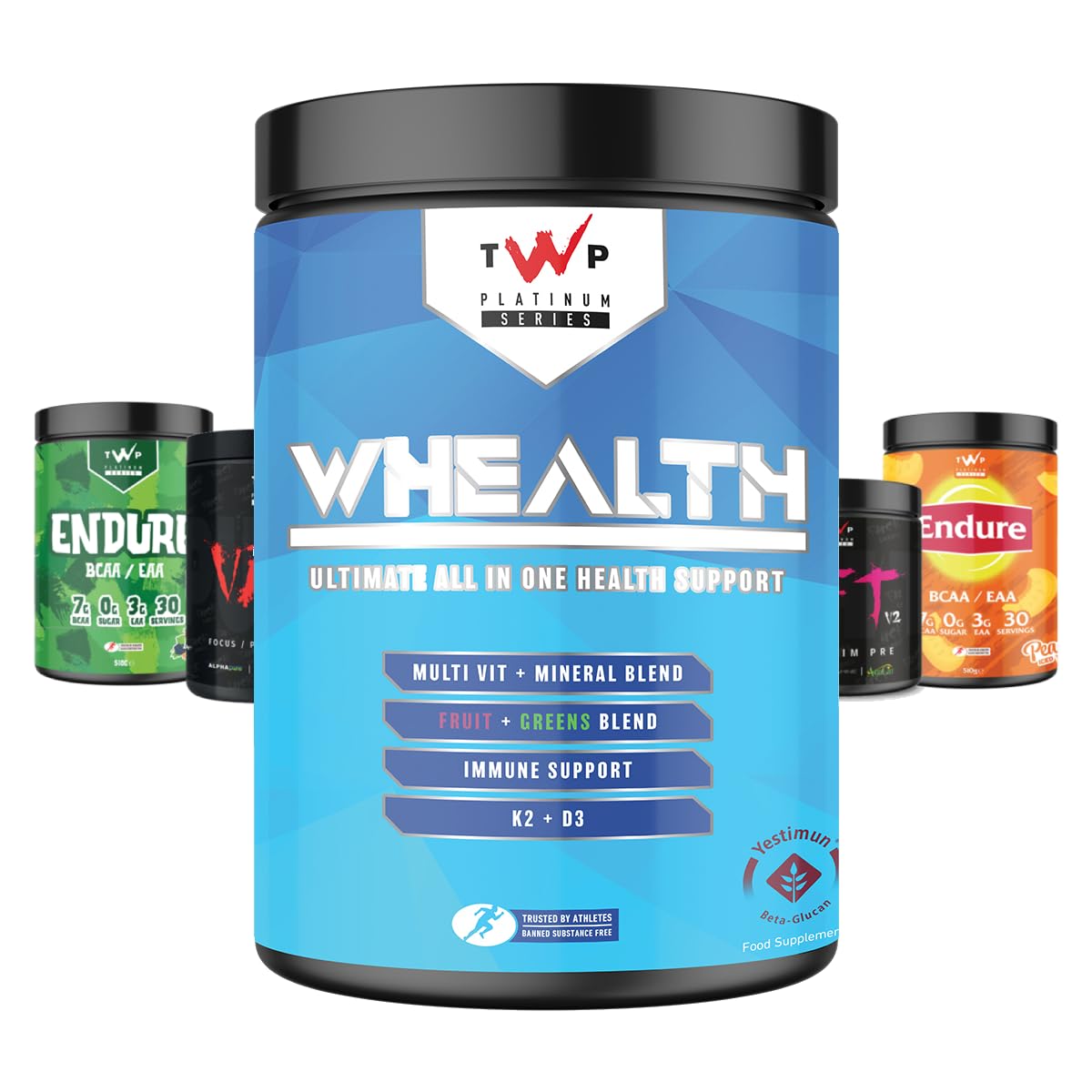 TWP WHEALTH 300 Caps - Combination Multivitamins & Minerals