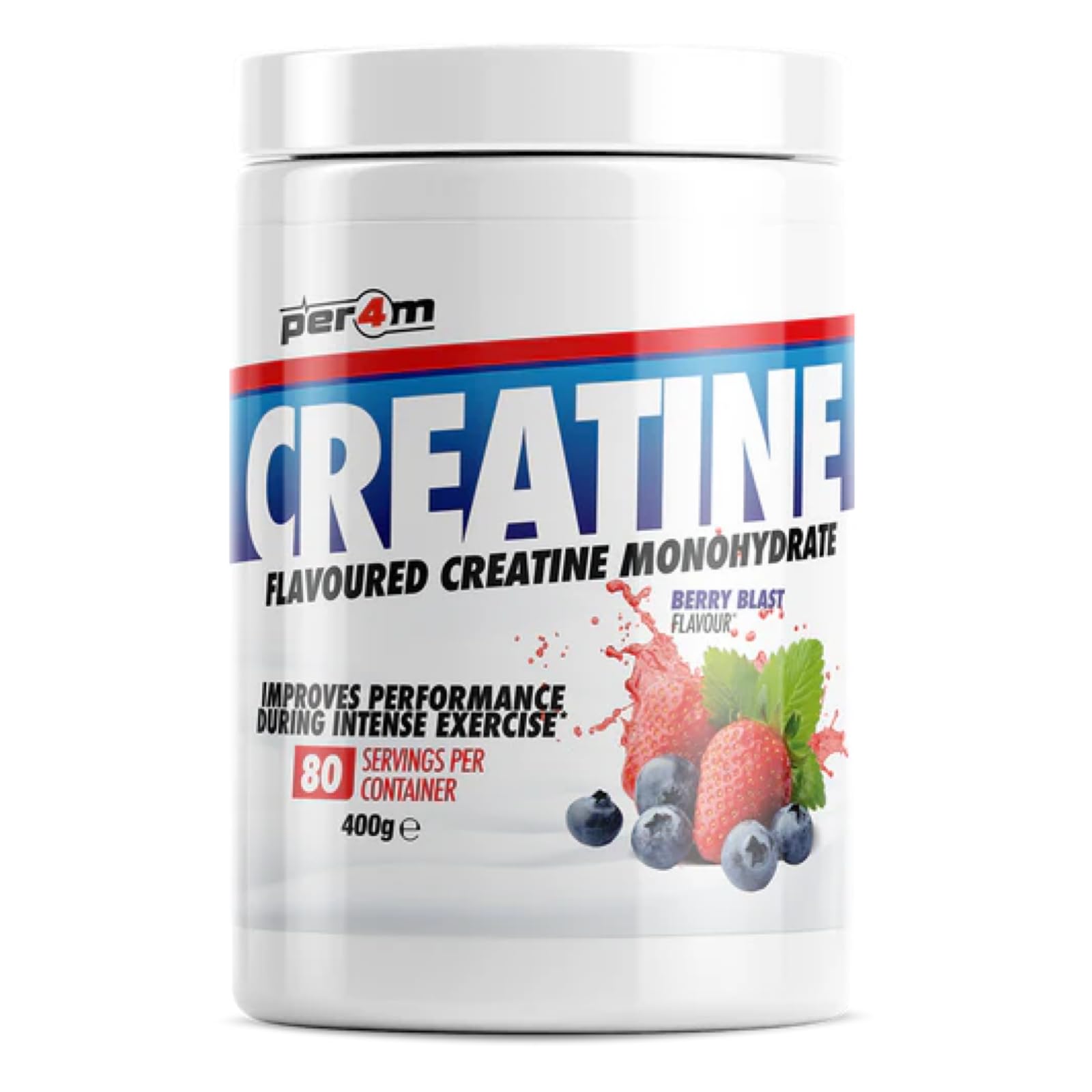 Per4m Creatine - 400g / Berry Blast - Creatine Powder