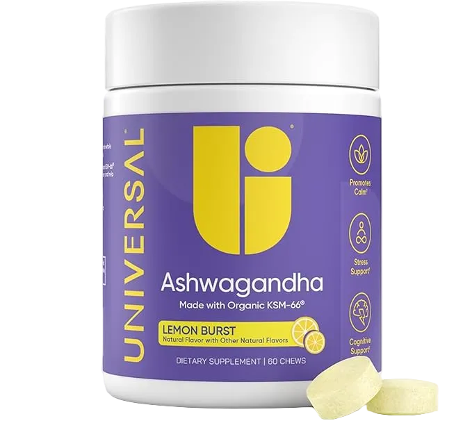 Universal Nutrition Universal U Ashwagandha 60 Tabs - MyGymSupplements