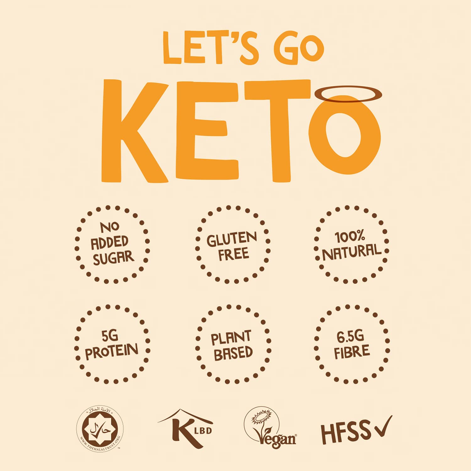 Keto balls from The Protein Ball Co with peanut butter flavor, no added sugar, plant-based