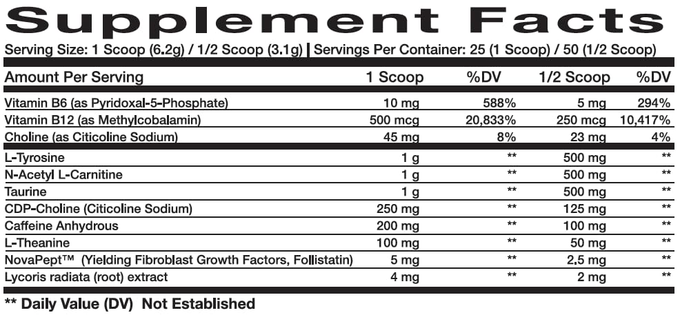 Innovapharm Novatropic - Nootropic Powder