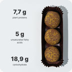 Vilgain Organic Plant Protein Energy Balls 15 x 45g