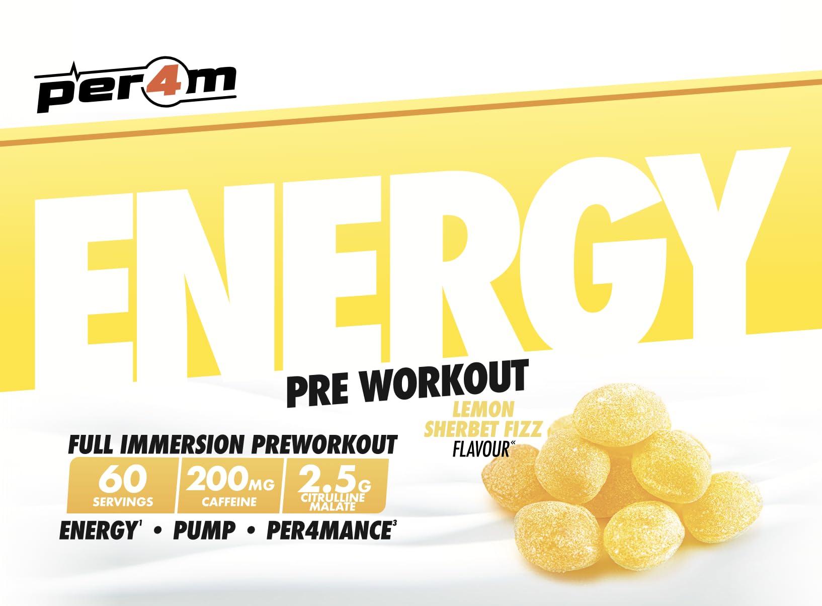 Per4m Energy Pre Workout - Pre-Workout Powder
