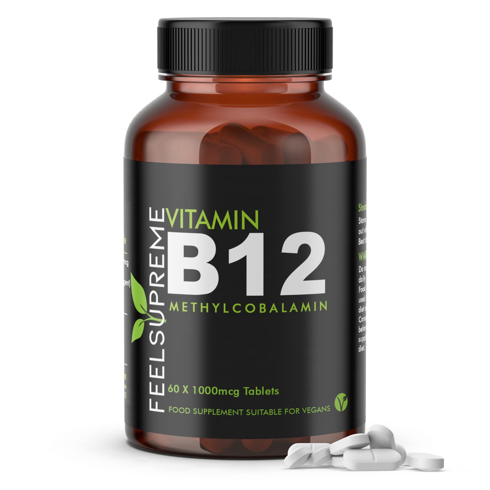 Feel Supreme Vitamin B12 - 60 Tabs - British Brands BRI001