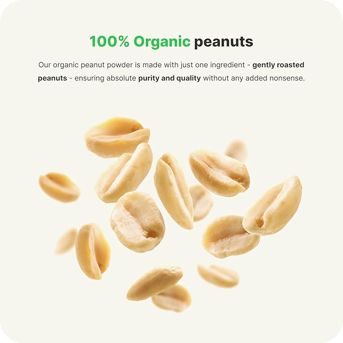 Vilgain Organic Peanut Butter Powder 200g - MyGymSupplements