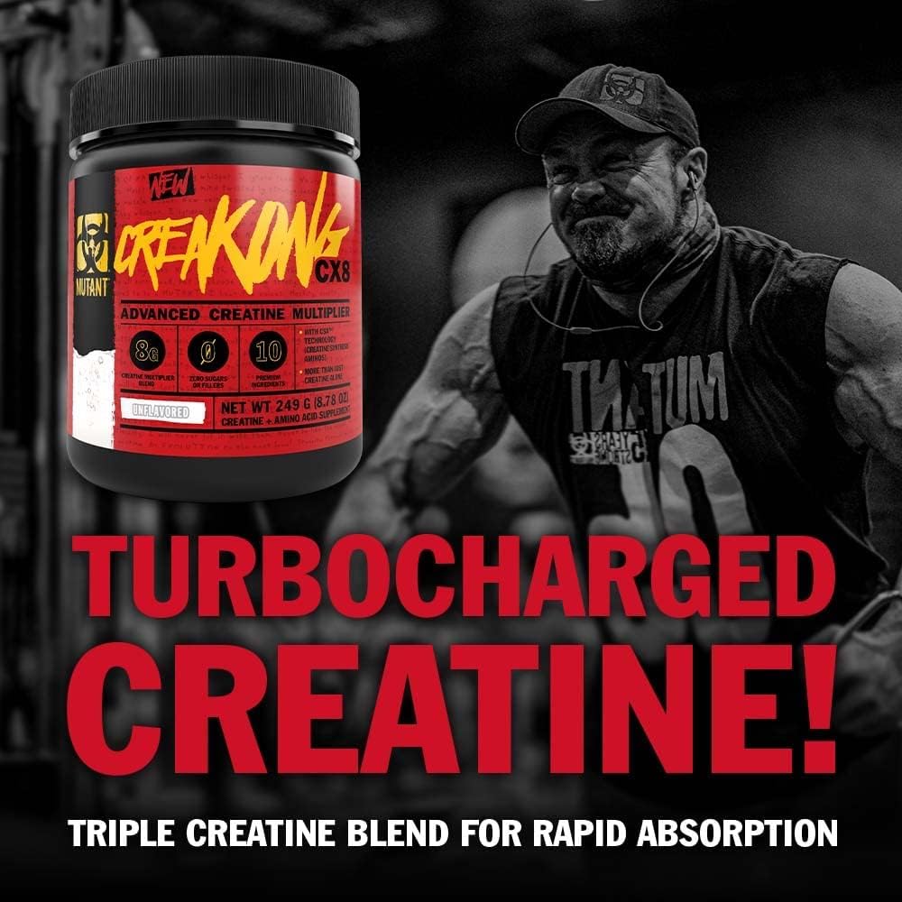 Mutant Creakong CX8 - 249g - Creatine Powder