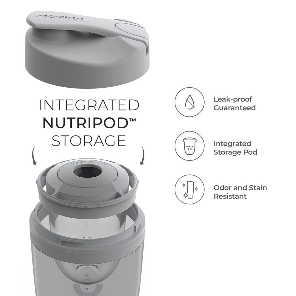 PROMiXX Pro Vortex Mixer - Shaker Bottle (Less Than 2 Litres)